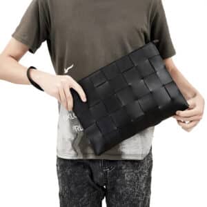Men's PU Handheld Clutch Bag with Zipper