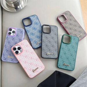Designer PU Leather iPhone Case for Women