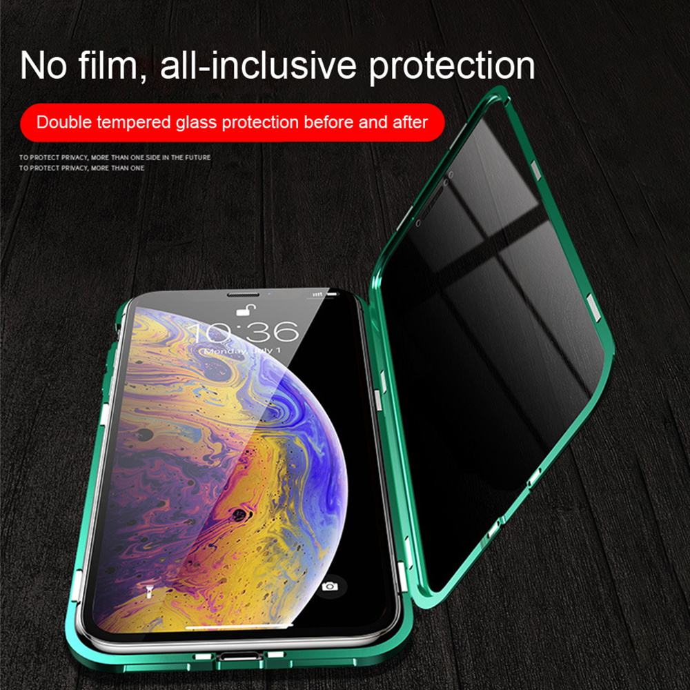 Iphone Eonline Anti-Peeping Metal Magnetic Case - Image 2