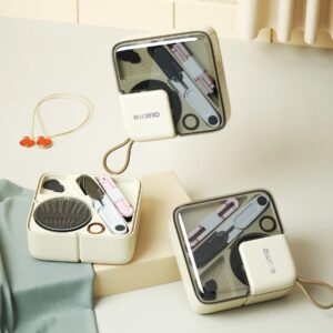 Compact Sewing Kit with Steel Tools for Home Repair