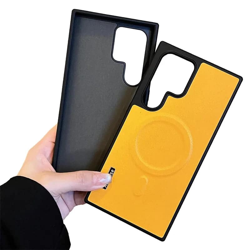 Premium Magnetic Wireless Charging Case for Samsung