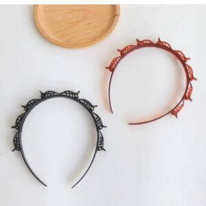 Fashion Hollow-Out Hairband for Women & Girls – Toothed Braided Hair Clip Accessory, Wholesale