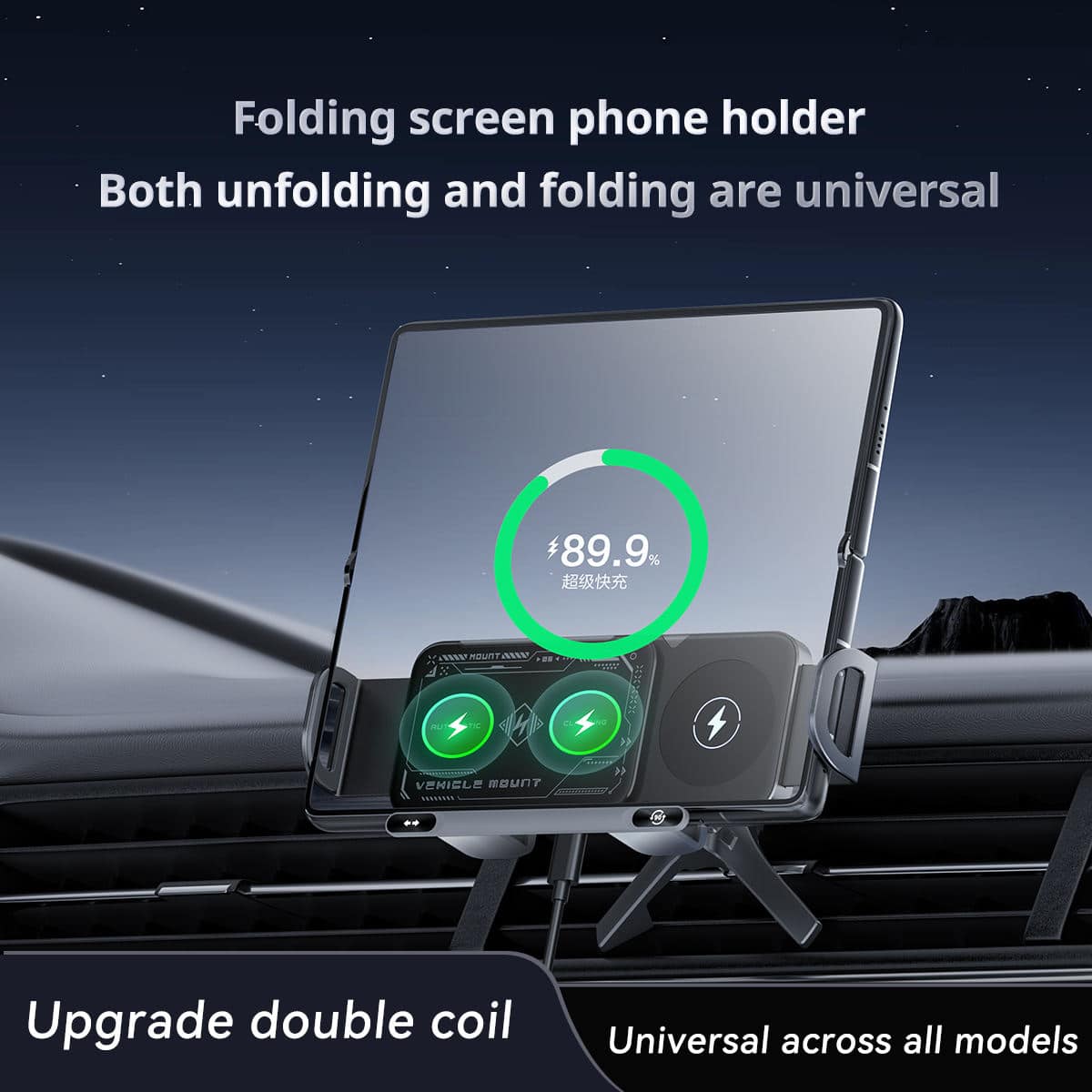 Universal Folding Screen Phone Holder – Adjustable Stand for All Mobile Phone Models - Image 4