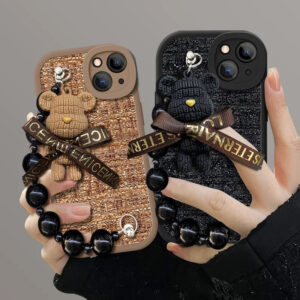Bear Design TPU iPhone Case