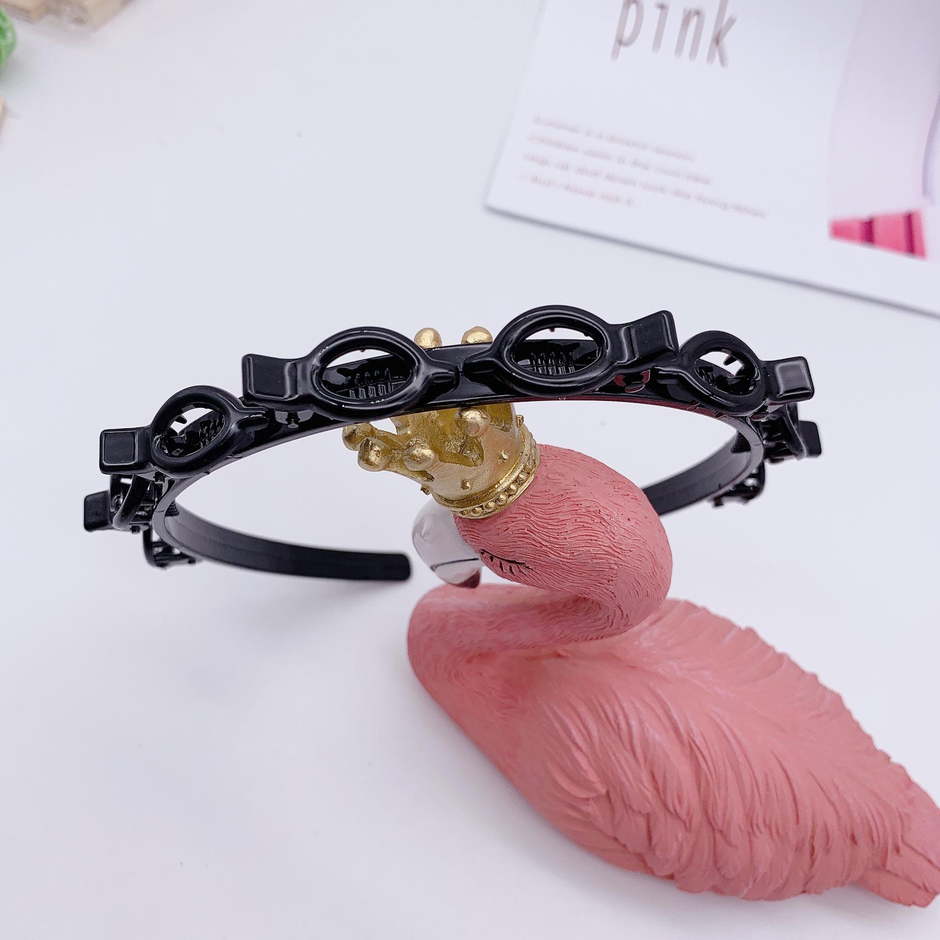 Fashion Hollow-Out Hairband for Women & Girls – Toothed Braided Hair Clip Accessory, Wholesale - Image 3