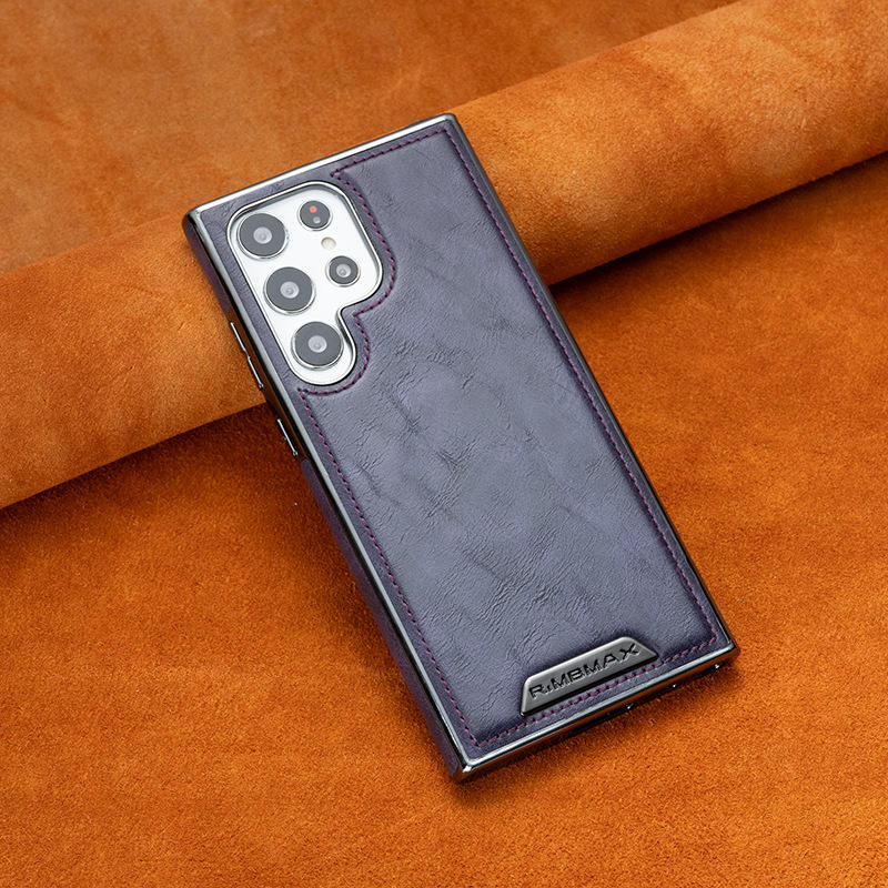 Magnetic PU Leather Phone Case for Samsung – Strong Magnetic Business Protective Cover - Image 5