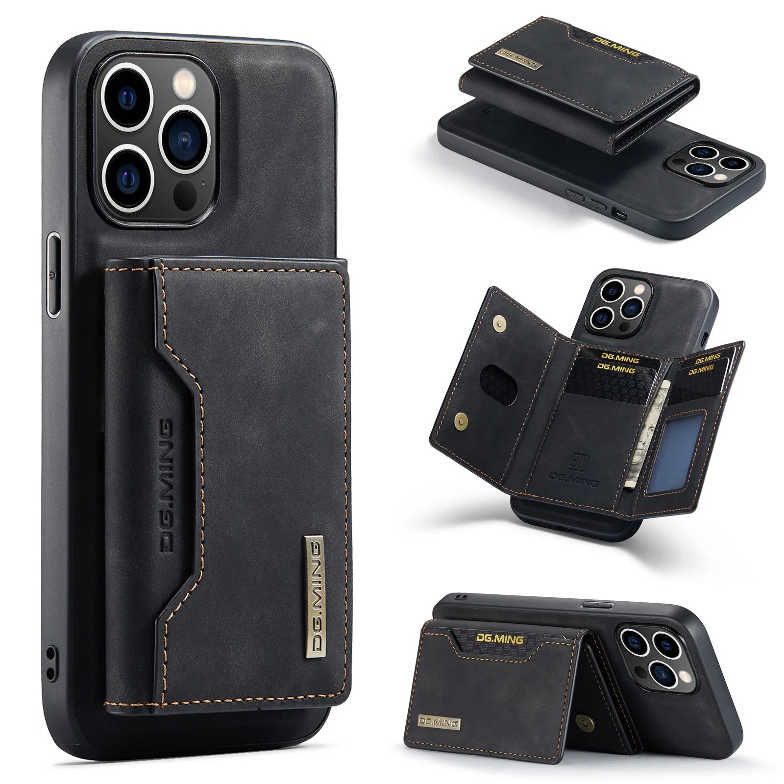 LeYi Leather Wallet Case for iPhone