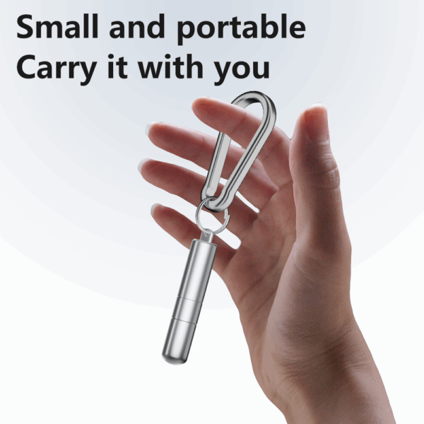 2 in 1 SIM Card Ejector Pin & Dust Cleaning Brush Keychain – Portable Mini Phone Accessories Tool - Image 5