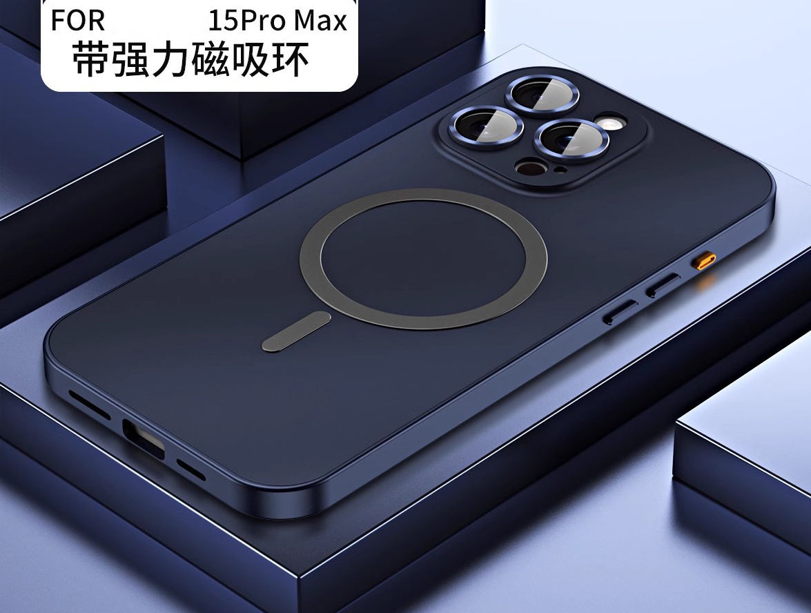 Desert Titanium iPhone 16 &13 Pro Max Case – Metal Shockproof Cover with Magnetic Charging - Image 4