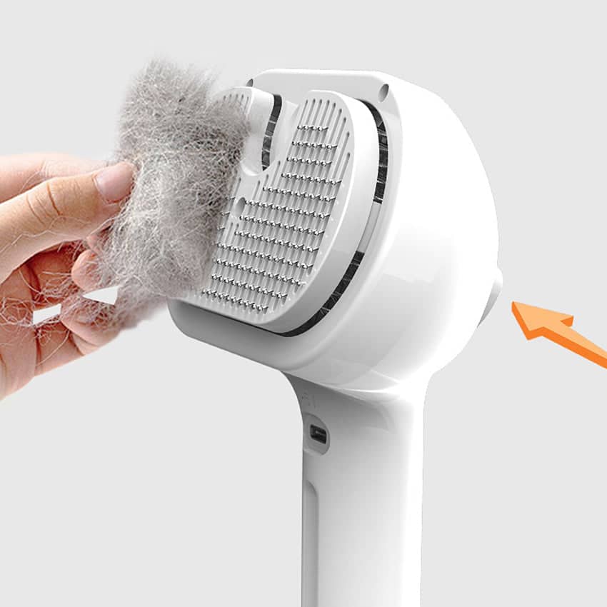 Steaming Spray Comb for Cat & Dog Hair Removal - Image 3