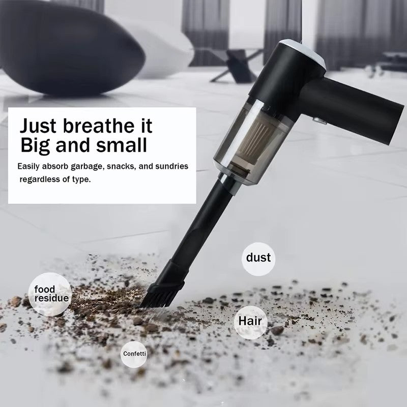 Super High-Power Wireless Car Vacuum Cleaner – Portable & Handheld - Image 2