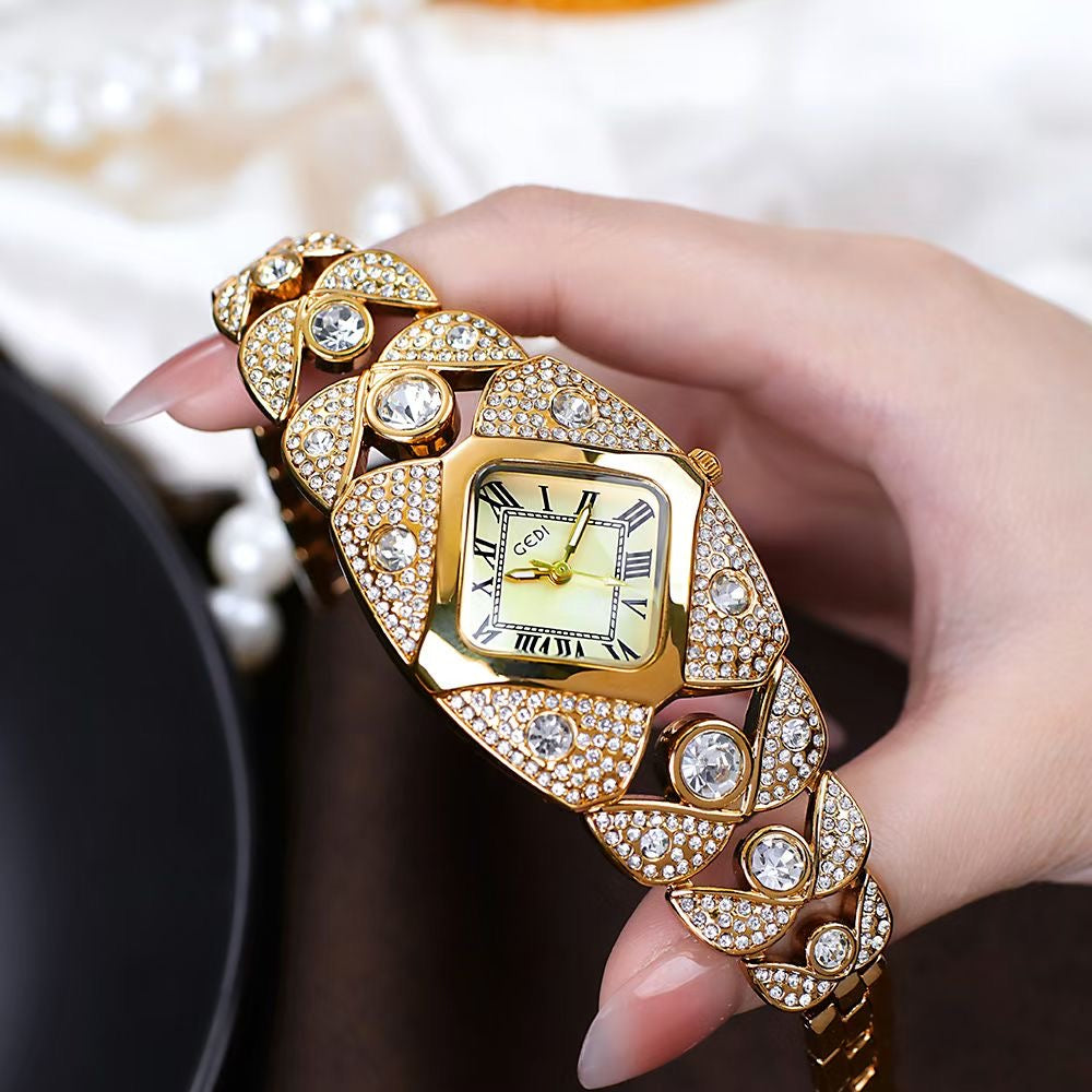 Elegant Square Watch for Modern Ladies - Image 2