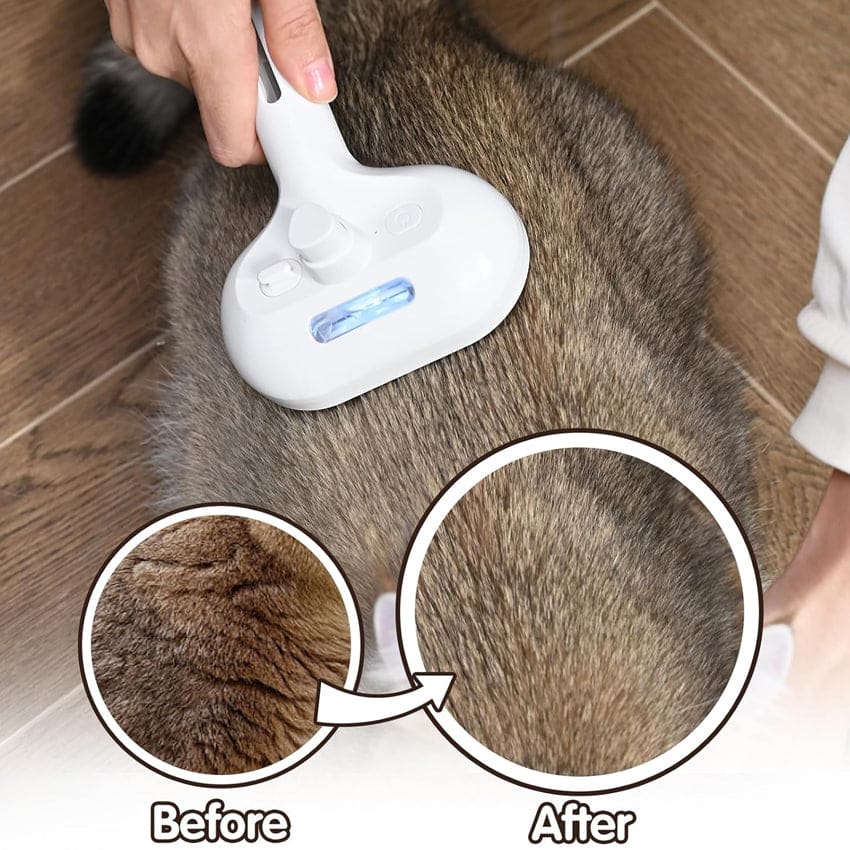 Steaming Spray Comb for Cat & Dog Hair Removal - Image 5