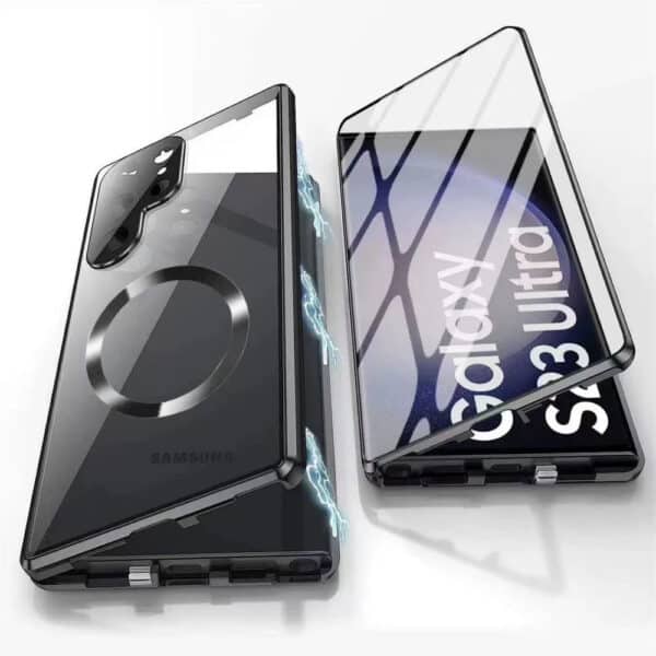 Magnetic Metal Case with Privacy Glass for Samsung - Image 11