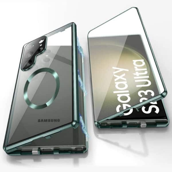 Magnetic Metal Case with Privacy Glass for Samsung - Image 6