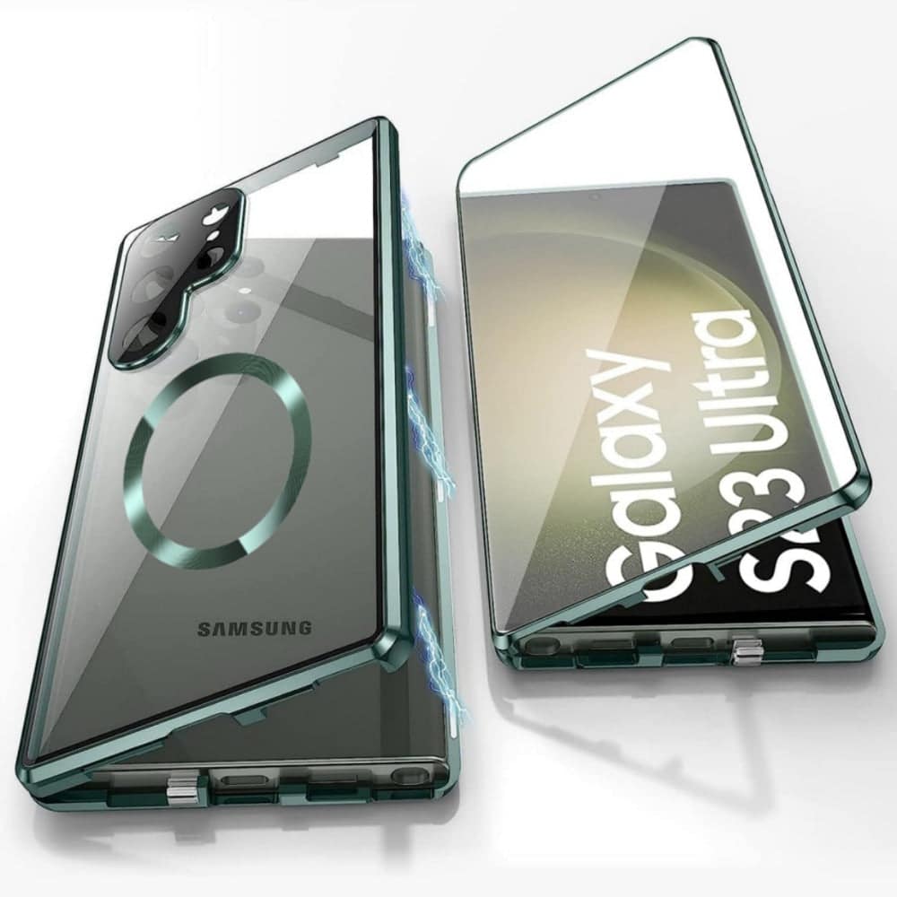Magnetic Metal Case with Privacy Glass for Samsung - Image 6